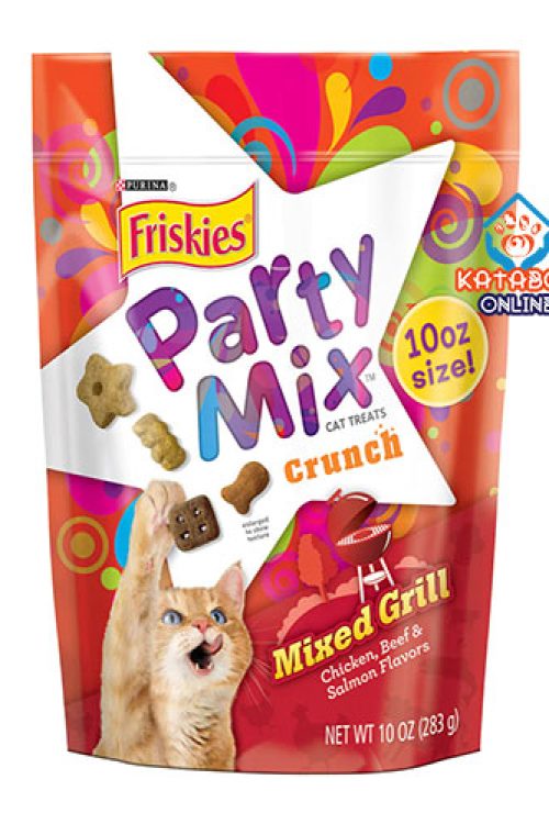 Purina Friskies Party Mix Cat Treat Mixed Grill 60g