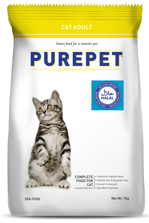 Purepet Adult Cat Food Chicken Flavor 7kg